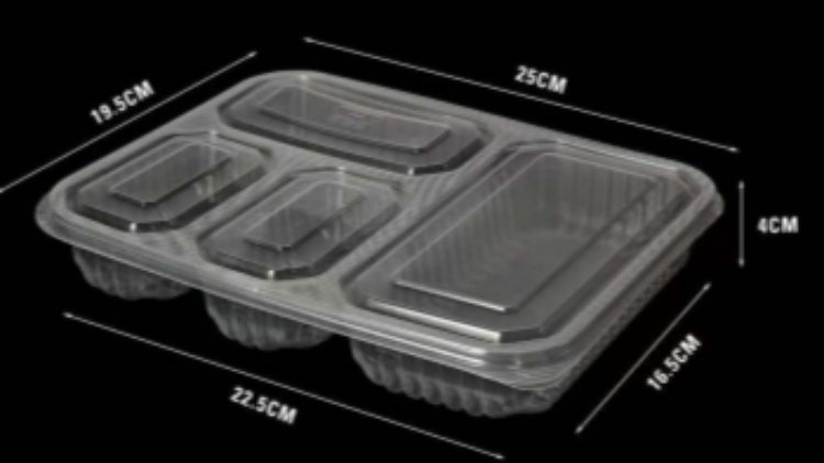 富德耐-吸塑系列产品（一次性分格餐盒）