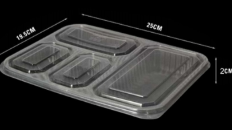 富德耐-吸塑系列产品（一次性分格餐盒）