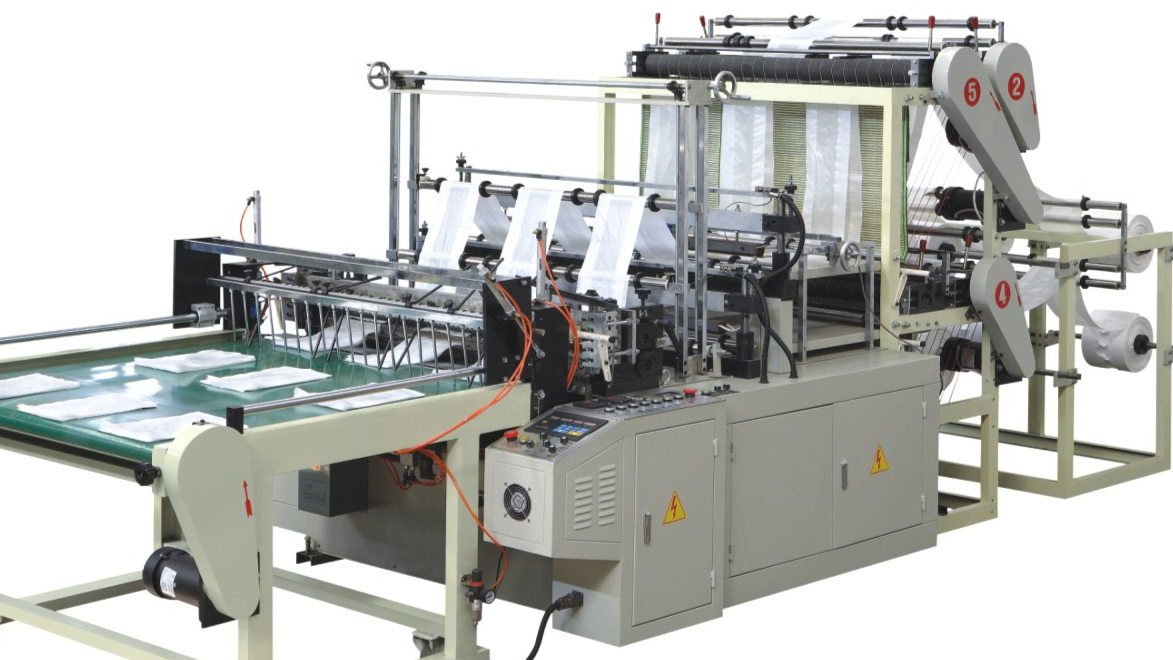 全自动双层六道高速制袋机