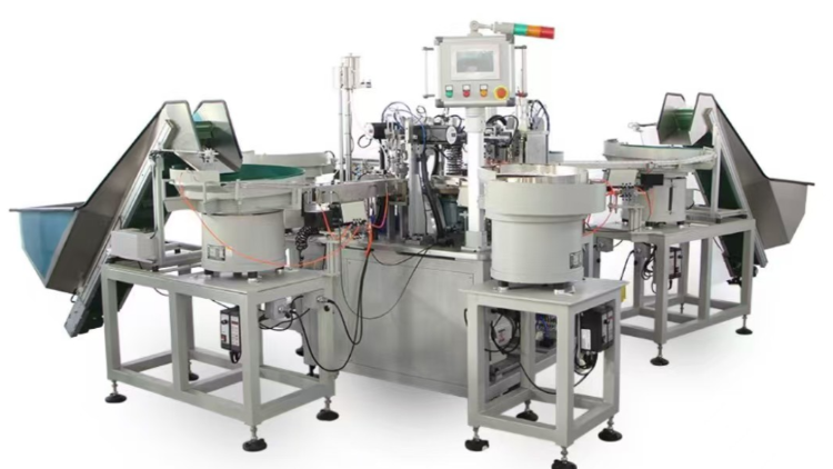 方枪类组装、乳液泵组装机、螺口喷头组装机、乳液泵组装机