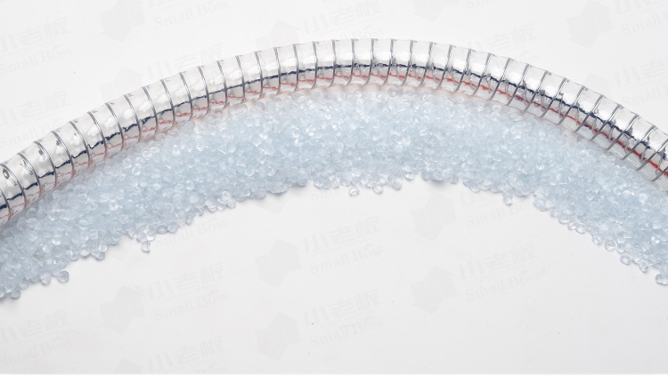 加筋软管 PVC改性料 软硬共挤工艺 