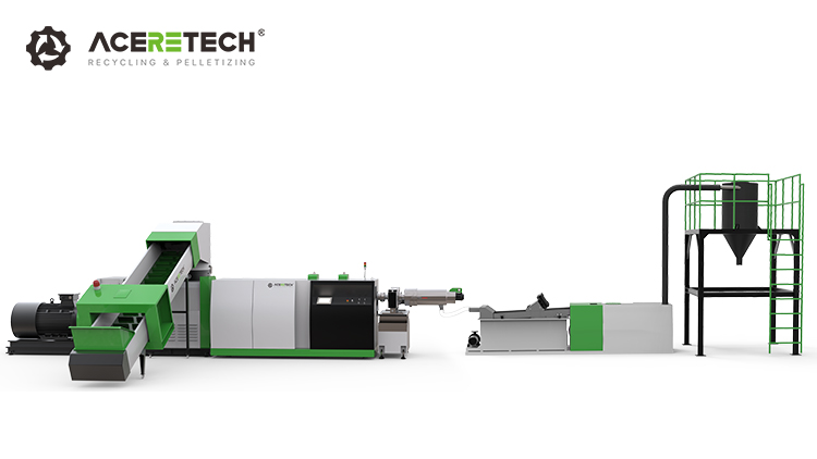ACS-H CE/ISO认证单螺杆塑料回收造粒机