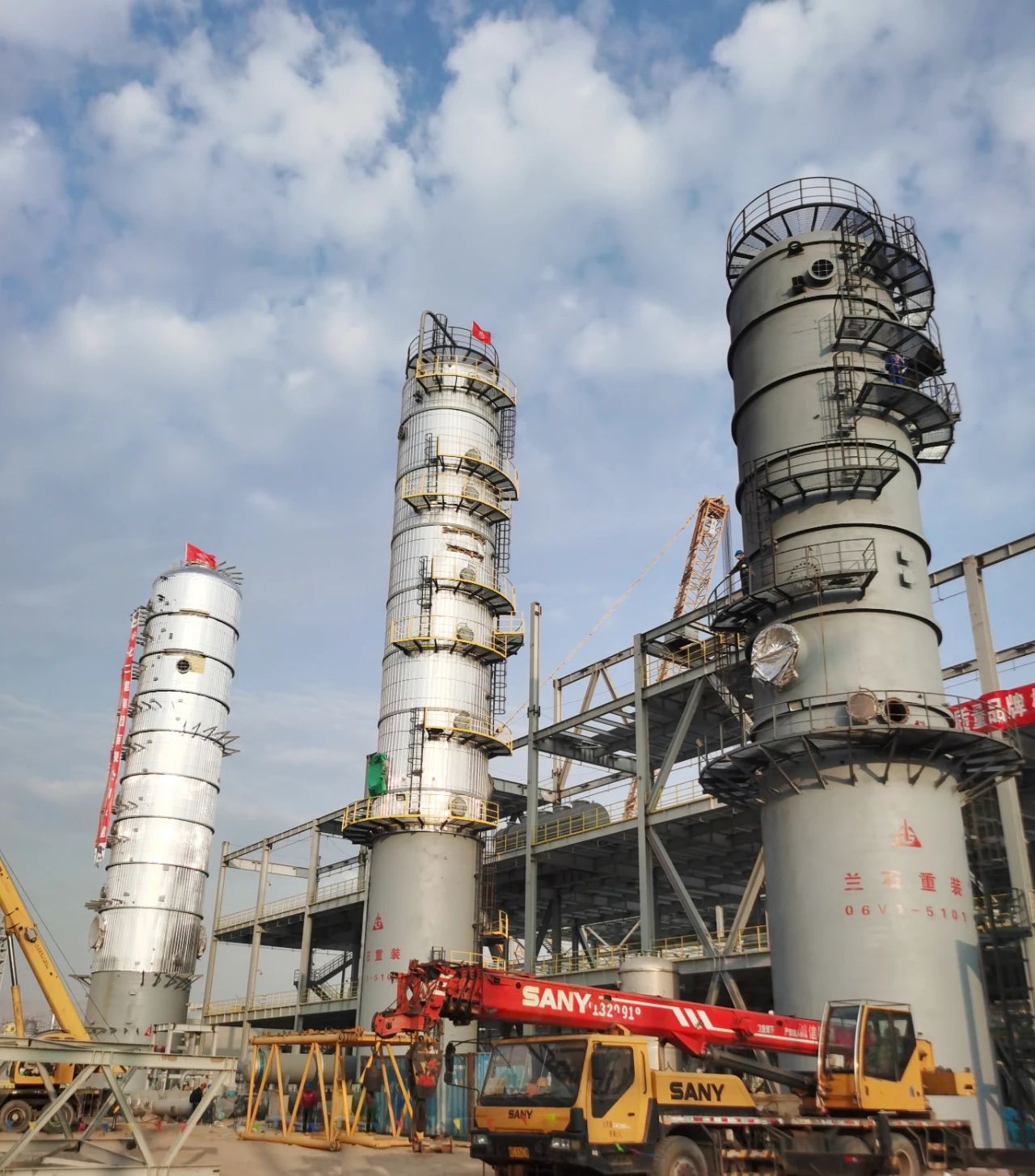 总投资207亿元内蒙君正bdo项目核心设备圆满交付