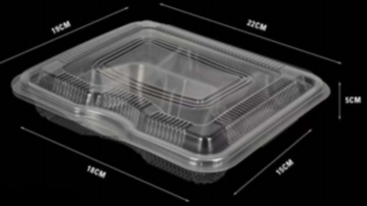 富德耐-吸塑系列产品（一次性分格餐盒）