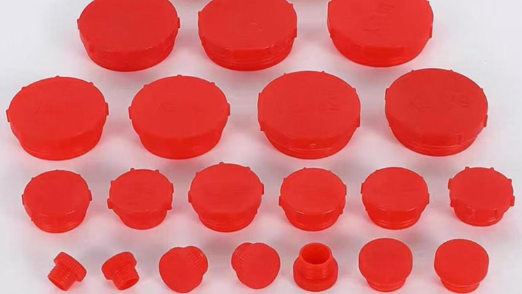 内外螺纹塑料套堵头/防尘盖螺丝