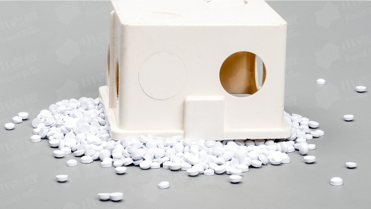 小老板 PVC改性颗粒接线盒料  阻燃高性能 支持定制 颜色定制