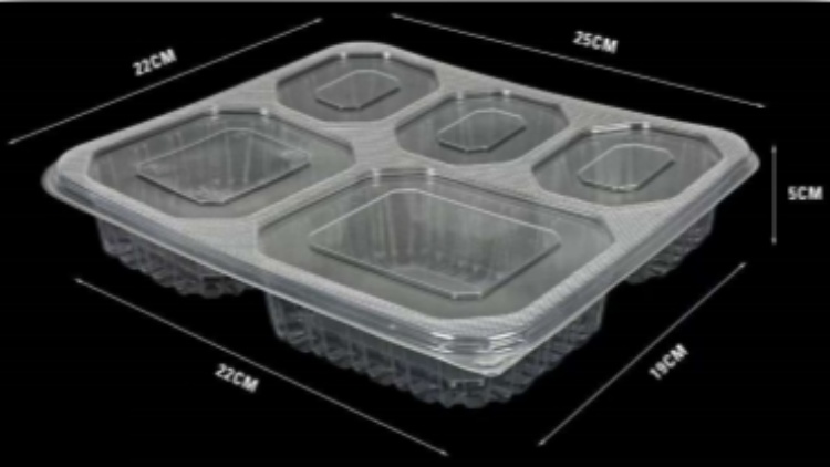 富德耐-吸塑系列产品（一次性分格餐盒）