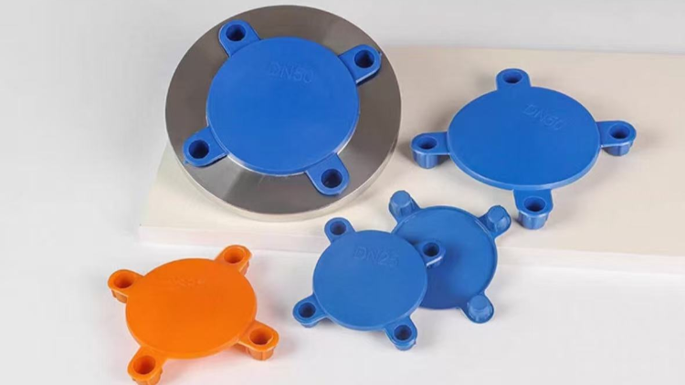 【法兰盖系列】国标法兰保护盖/四眼堵头防尘盖