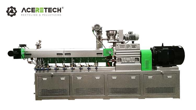 ATE系列塑料回收同向平行双螺杆改性挤出造粒机