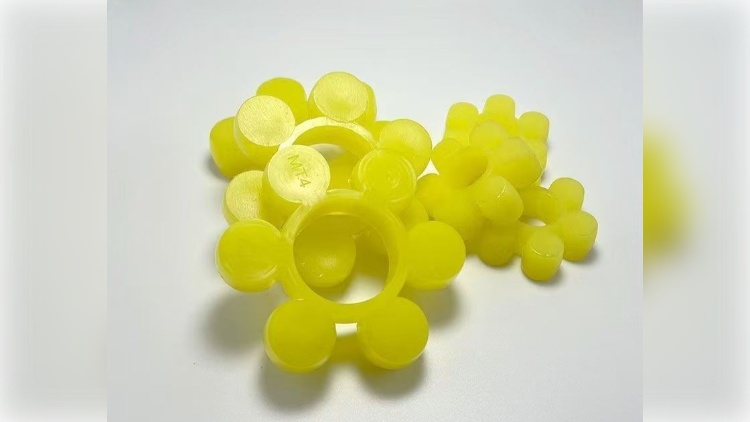 聚氨酯胶套四连体套橡胶缓冲弹性胶圈联轴器柱销减震垫圈直筒胶套