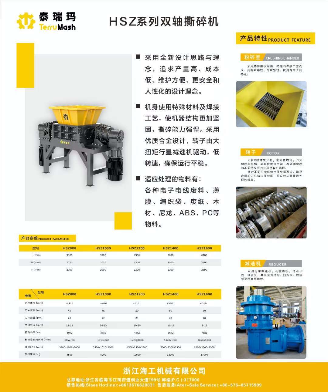 🔸Terrumash_泰瑞玛双轴撕碎机
