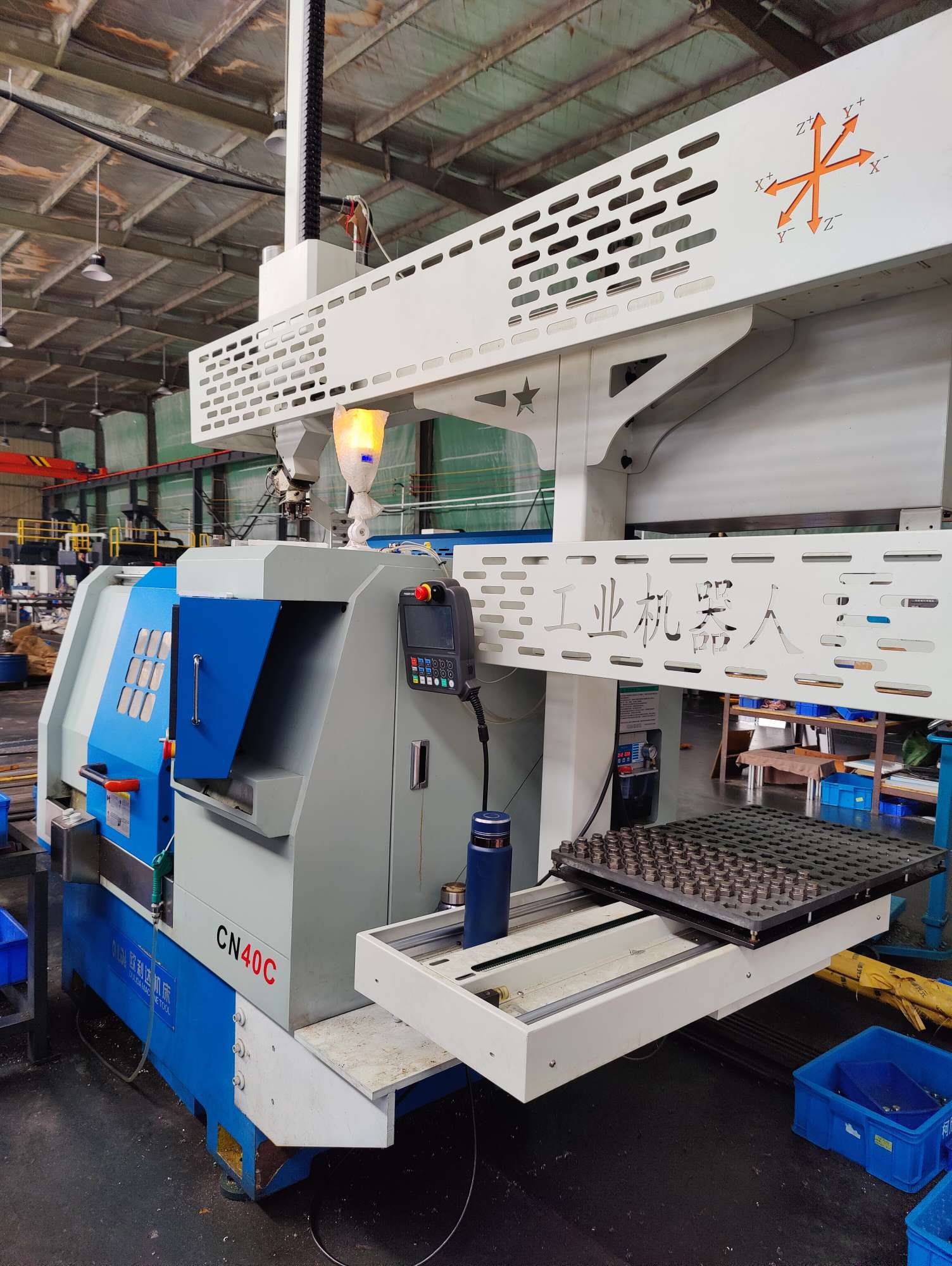 机器人，机械手，液压夹模器，