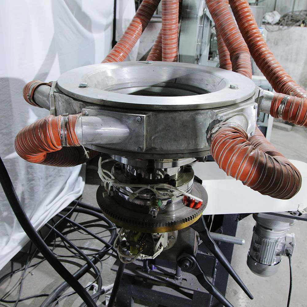 PVC标签膜吹膜机